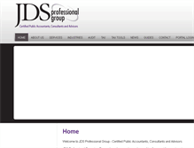 Tablet Screenshot of jdscpagroup.com